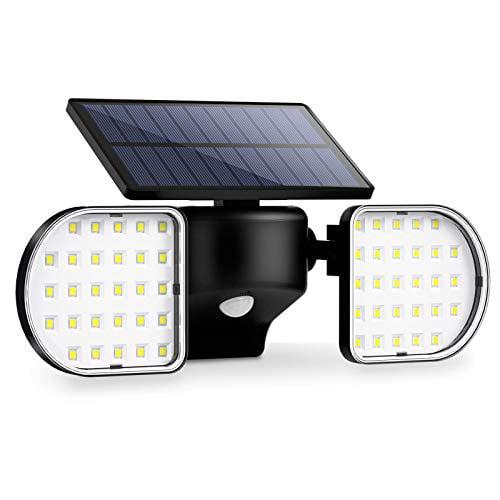 Solar Motion Sensor 30 LEDs Flood Lamp Outdoor Garden Security Gutter Spotlight 