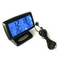 thumbnail image 6 of HEVIRGO Car Vehicle LED Digital LCD Thermometer Clock Temperature Meter with Backlight, 6 of 7