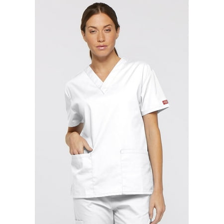 

Dickies EDS Signature Scrubs Top for Women V-Neck 86706