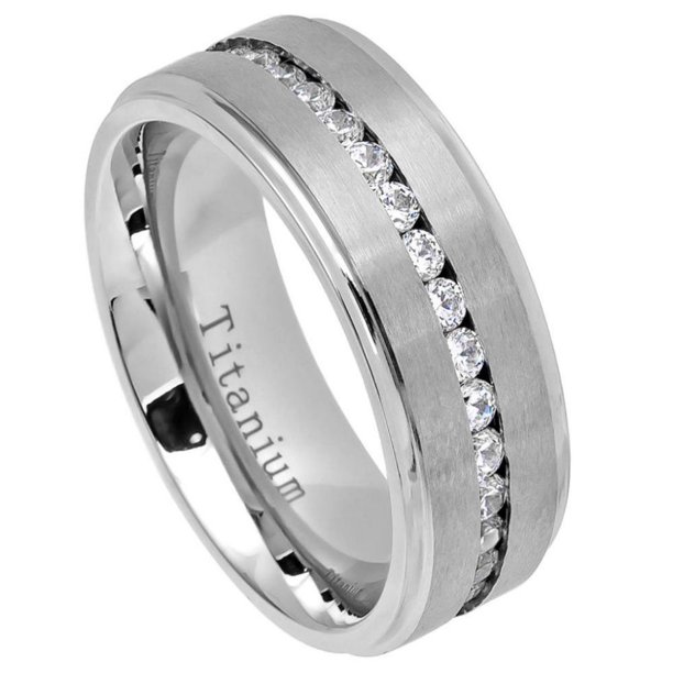 Gifts With Thought Custom Personalized Engraving Wedding Band Ring