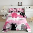 thumbnail image 2 of Castle Fairy Graffiti Splash 2pcs Bedding Comforter Set,Oil Painting Twin Comforter Sets,Mid Century Breathable Bedding Set,Ultra Soft Abstract Home Decor,Reversible, 2 of 8