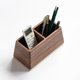 thumbnail image 2 of Portalápices de madera: elegante organizador de escritorio para la oficina y el hogar., 2 of 5