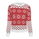 thumbnail image 1 of Suéter de mujer Suéter de copo de nieve de Navidad Tops FleinngHoz JD710495421, 1 of 7