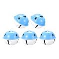 thumbnail image 1 of Cascabeles Unique Bargains 40mm 5uds Acero al Carbono Blanco/Azul Artesanía Campanas con Estrella, 1 of 6