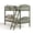 Olive, variant on Storkcraft Long Horn Twin over Twin Bunk Bed, Hazelnut