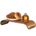 thumbnail image 2 of Decorative Metal Gold Stand Rectangular Shape Rustic Tray and PC Monitor Stand, 2 of 7