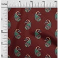 thumbnail image 1 of oneOone Silk Tabby Fabric Paisley Block Printed Craft Fabric BTY 42 Inch Wide, 1 of 4