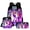 36, variant on New cartoon anime cool 3D printed large-capacity backpack, lightweight and durable, suitable for casual students, campus, and outdoor sports