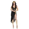 thumbnail image 2 of Music Legs Dark Goddess Women Costume with Black and Gold Dress Adult XL, 2 of 5