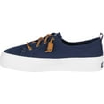thumbnail image 3 of Women's Sperry Top-Sider Crest Vibe Triple Platform Sneaker Navy Canvas 5.5 M, 3 of 6