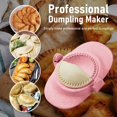 thumbnail image 3 of 7PCS Dumpling Maker Empanadas Press Mold Empanada Maker Set in 3 Different Sizes with Round Dough Cutter&Stuffing Spoon Chinese Dumpling Pie Empanadas Press Mold Kitchen Accessories, 3 of 10