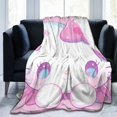 thumbnail image 6 of Hello Kitty Blanket, Super Soft Throw Blanket, Cozy Flannel Blankets For Boys Girls, Warm Blankets For Couch Sofa Bed, 80"X60", 6 of 9