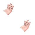 thumbnail image 3 of Injueey Cojín para silla, tumbona, banco, respaldo de felpa, cojines reclinables para asiento, alfombrilla antideslizante para el hogar, para Rosa 45*85cm 2piezas, 3 of 4
