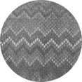 thumbnail image 1 of Ahgly Company Indoor Round Southwestern Gray Country Area Rugs, 4' Round, 1 of 1