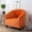 Orange, variant on Velvet Tub Chair Covers, Stretch Club Chair Slipcover 1 Piece Tub Chair Slipcover Armchairs Sofa Slipcover Anti-Slip Barrel Chair Cover (Orange)