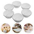 thumbnail image 1 of Minkissy Cupcake Baking Cups 500Pcs High Temperature Resistant Foil Liners For Home Users 1.77In, 1 of 7