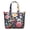Boho, variant on Boho Daisy Print Overnight Bag Retro Floral Weekender Duffel, , Large Capacity, Adjustable Shoulder Strap