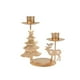thumbnail image 1 of Candelero de Navidad antiguo Retro nórdico adornos candelabro de hierro de Navidad Wmkox8yii  gf7000, 1 of 2