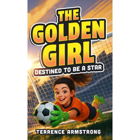 The Golden Girl - Destined To Be A Star: Soccer Books For Kids 8-12 (Sports Chapter Books), (Hardcover)