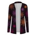 thumbnail image 3 of Cárdigan de moda para mujer, cárdigan de manga larga con estampado de Halloween, chaqueta, tops, abrigo para mujer, 3 of 5