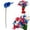 Z-1-Blue, variant on Patriotic Glitter Ball Centerpiece Stems, 4th of July Artificial Glitter Branch Picks Star Ornaments for Tree, Independence Day Artificial Berry Stem Star Picks for Memorial Day Home Decor 1Pcs