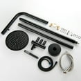 thumbnail image 4 of Freestanding Outdoor Shower with Detachable Shower Head, Deck Mounted Shower Kit, 4 of 5