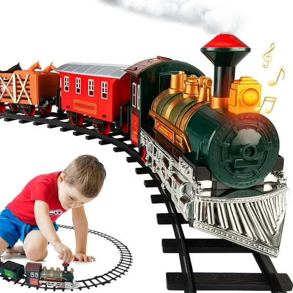 Set de tren eléctrico Atlasonix Arizona 1901 para niños de 4 a 8 años