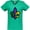 Kelly Green, variant on Inktastic Fleur De Lis Mardi Gras Holiday Women's V-Neck T-Shirt