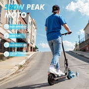 Electric Scooter for Adults – 8.5/10/12 Tires,Peak 500W-700W Motor, 15-30 Miles Range, Up to 20 MPH – Foldable Commuter Scooter for Men & Women