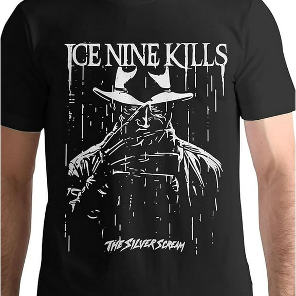 Ice Nine Kills Men's the silver scream black T-shirt Unisex All sizes 2F101