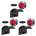 thumbnail image 4 of Injueey Wall Mount Hat Hooks Coat Racks Stick Storage Hook On for Towel Bag Type1, 4 of 6