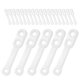 thumbnail image 5 of 200 piezas de hebillas resistentes al viento para perchas de ropa, hebillas de agarre de silicona resistentes al viento útiles para perchas, 5 of 6