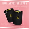 thumbnail image 5 of Hot Shapers Women's Compression Arm Sleeves - Sweat Slimming Weight Loss Garment, 5 of 7