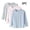 Multicolor-Q, variant on Lopecy-Sta Kids Everyday Long Sleeve Shirt - Lightweight Textured Fabric Basic Top, Minimalist Style Comfort Fit for School Play Fall Spring
