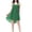 Green, variant on Naittoop Women's Sexy Chiffon Cami Nightgown Backless Sleeveless Spaghetti Strap Flowy Mini Dress Casual Lightweight Sleepwear