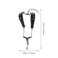 thumbnail image 4 of MasteelfCA Harnais de Saxophone Sangle Rembourrée Sangle d'Épaule de Saxophone Sangle de Cou de Saxophone, 4 of 7