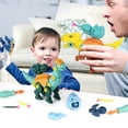 thumbnail image 2 of Paquete De 3 Juguetes De Dinosaurios Para Desmontar Y Disparar Para Niños, Juguetes De Dinosaurios Para Aprender A Construir, Regalo De Dinosaurio Para Niños Speravity FN005808-00, 2 of 6