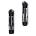 thumbnail image 6 of Danya B. Wall Mount Hugging Metal Candle Sconces with Glass Inserts - (Set of 2) - Black, 6 of 6