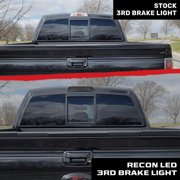 RECON - Fits 2009-2014 F150 Smoked Black LED 3rd Brake Light Kit with White Cargo Lights in Smoked Lens
