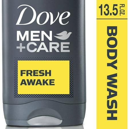 Dove Men Care Fresh Awake Body and Face Wash, 13.5 fl oz