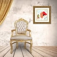 thumbnail image 3 of Allen, Kimberly 20x20 Gold Ornate Wood Framed with Double Matting Museum Art Print Titled - Poppy Square 2, 3 of 4