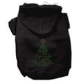 thumbnail image 3 of Christmas Pet, Dog  Cat Hoodie Rhinestone, "Christmas Tree", 3 of 7
