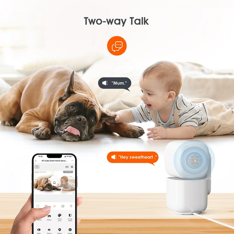 Bt smart wifi baby monitor 2025