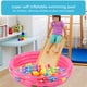 thumbnail image 4 of Piscina interior al aire libre para bebés, piscina inflable redonda para niños, juego de agua, piscina Pink150cm Buyweek exterior, 4 of 8