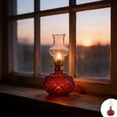 thumbnail image 6 of Vintage Style Oil Lamp with Glass Candle Holder, Retro Glass Clear Kerosene Lamp Lantern, Clear Hurricane Oil Lamps for Table Centerpiece, Wedding Decor, Elegant Retro Design (White), 6 of 6
