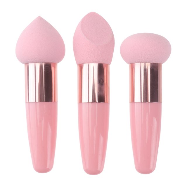 SUTENGDA 3Pcs Makeup Blending Sponges for Foundation and Concealer