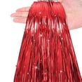 thumbnail image 2 of Christmas Tinsel Icicles Decorations,Bexikou 19.8inch Xmas Tree Tinsel Foil Fringe Icicles,Christmas Iridescent Tinsel Foil Fringes for Chrismtas Tree Holiday Decoration Party Supplies, 2 of 8