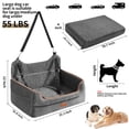 thumbnail image 2 of Asiento de coche para perros EUHAMS Memory Foam para perros grandes/medianos, 2 of 7