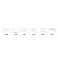 thumbnail image 6 of IAJDKMEK Oversized Sunglasses for Men Women - Retro Big Rapper Shades, UV Protection, Perfect for Music Events, Festivals and Casual Outings, 6 of 6