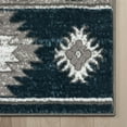 thumbnail image 4 of Well Woven Southwestern Rodrigo 2'3" x 7'3" Blue Runner Rug, 4 of 7